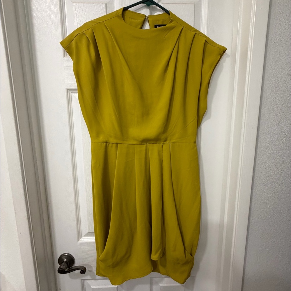 Express Mustard Dress